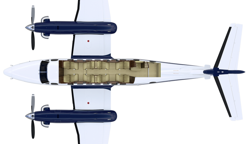 aereo d'affari Beechcraft King Air 350